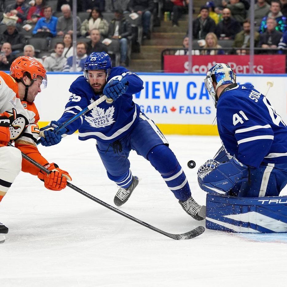 Maple Leafs goalie Anthony Stolarz day-to-day with lower-body injury